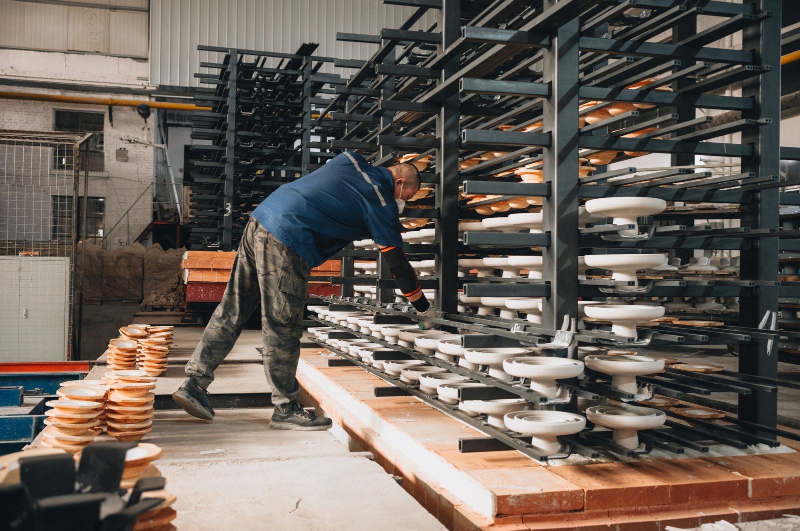 Tunnel Kiln Firing Process